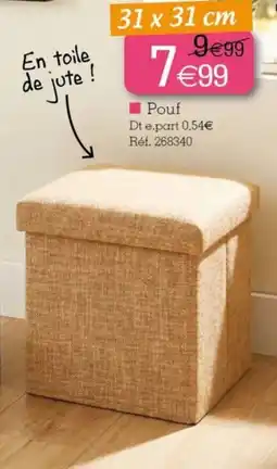 Kandy Pouf offre