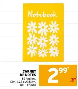 Trafic Notebook offre