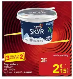 METRO Yoplait Skyr offre