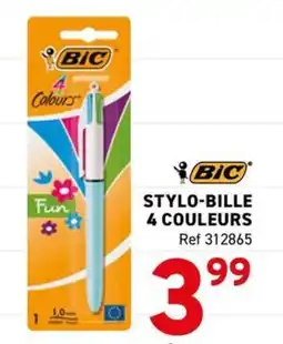 Trafic BIC STYLO-BILLE 4 COULEURS offre