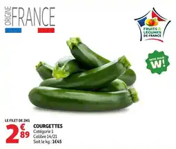 Auchan COURGETTES offre
