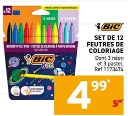 Trafic BIC Feutres de coloriage offre