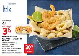Auchan MEDUSA Friture mixte de calmars et crevettes offre