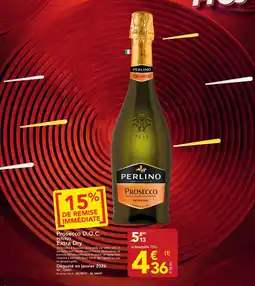 METRO Perlino prosecco d.o.c. extra dry offre