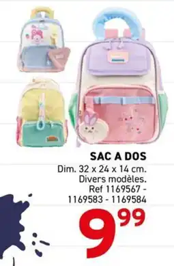 Trafic SAC A DOS offre