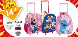 Trafic Disney SAC A DOS TROLLEY offre