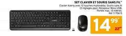 Trafic nedio SET CLAVIER ET SOURIS SANS FIL offre