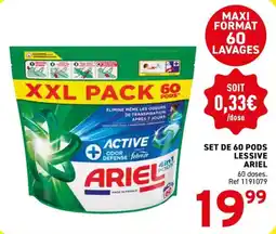 Trafic ARIEL Lessive 4in1 PODS offre