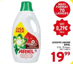Trafic ARIEL Lessive liquide offre