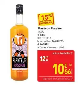 METRO Planteur Passion offre