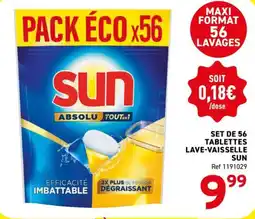 Trafic SUN Tablettes lave-vaisselle offre