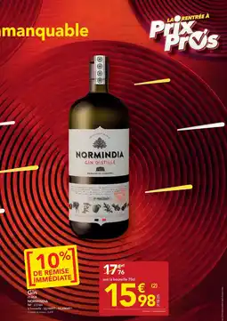 METRO Normindia gin offre