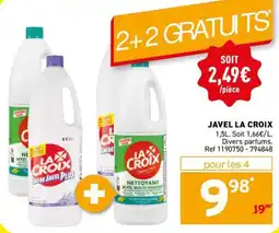 Trafic LA CROIX JAVEL offre