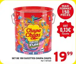 Trafic Chupa Chups set de 1150 sucettes offre