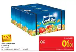 METRO CAPRI-SUN Multi-vitamines offre