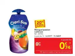METRO CAPRI-SUN offre