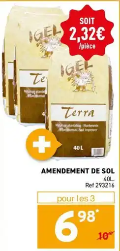Trafic IGEL Terra offre
