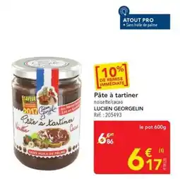 METRO LUCIEN GEORGELIN Pâte à tartiner offre
