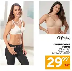Trafic Playtex SOUTIEN-GORGE FEMME offre