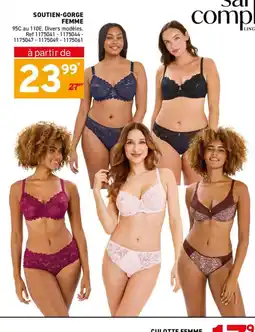 Trafic Soutien-gorge femme offre