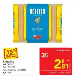 METRO DE CECCO Linguine offre
