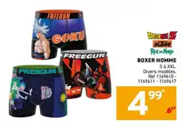 Trafic FREEGUN BOXER HOMME offre