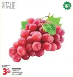 Auchan Supermarché RAISIN ROSÉ offre