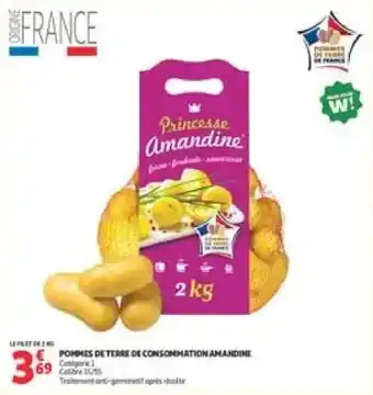 Princesse Amandine Pommes de terre