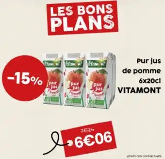 VITAMONT Pur jus de pomme
