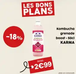 SO'BiO KARMA Kombucha Grenade Boost offre