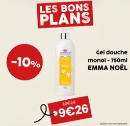 SO'BiO EMMA NOËL Gel douche monoï offre