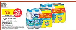Intermarché Hyper Lactel lait uht demi-écrémé offre
