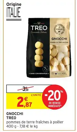 Intermarché Hyper Treo gnocchi offre