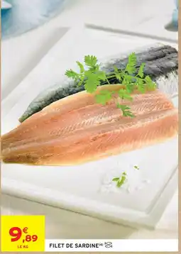 Intermarché Hyper Filet de sardine offre