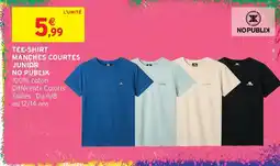 Intermarché Hyper No publik tee-shirt manches courtes junior offre