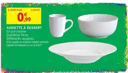 Intermarché Hyper Assiette à dessert offre