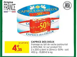 Intermarché Hyper Caprice des dieux offre