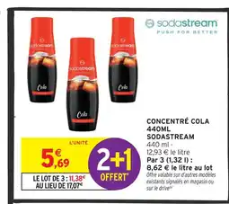 Intermarché Hyper Sodastream concentré cola offre