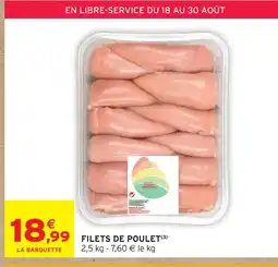 Intermarché Hyper Filets de poulet offre