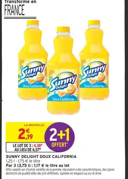 Intermarché Hyper Sunny delight doux california offre