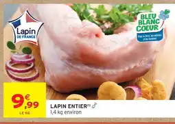 Intermarché Hyper Lapin entier offre