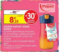 Intermarché Hyper Maped gourde enfant 430 ml offre
