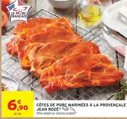 Intermarché Hyper Jean rozé côtes de porc marinées à la provençale offre