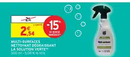 Intermarché Hyper La solution verte multi-surfaces nettoyant dégraissant offre