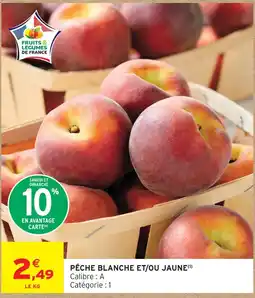Intermarché Express Pêche blanche offre
