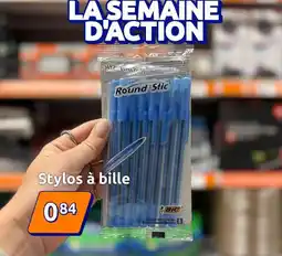 Action Bic - stylos à bille offre