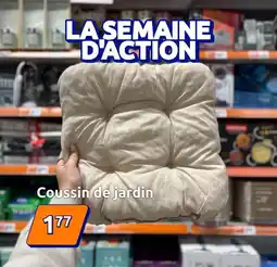 Action Coussin de jardin offre