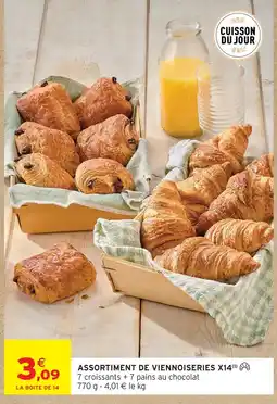 Intermarché Assortiment de viennoiseries x14 offre
