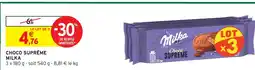 Intermarché Milka choco suprême offre