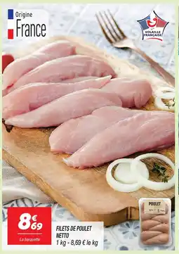 Netto Netto filets de poulet offre